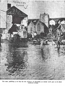Pensford Floods 1968